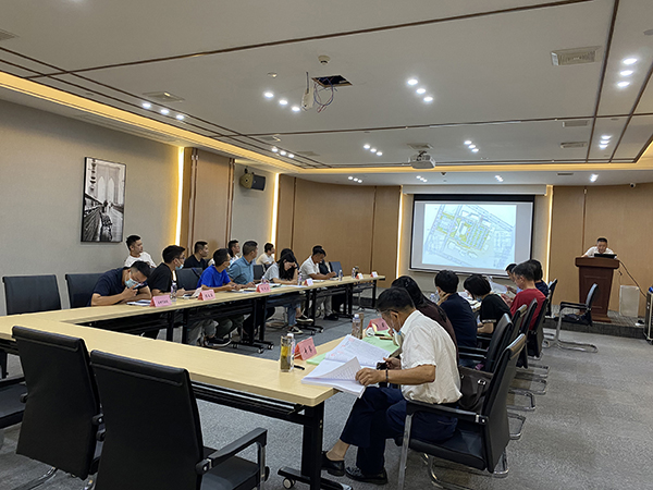 安博电子组织召开鄱阳县鄱阳湖公园地下停车场项目初步设计的评审会