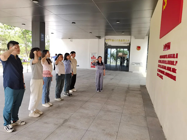 安博电子党支部开展党纪学习实地研学教育活动